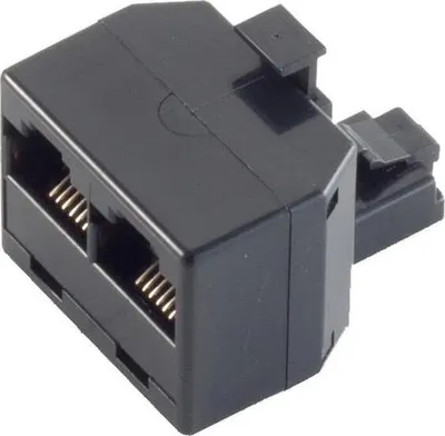 Zdjęcie produktu dla shiverpeaks BS71230-6 Złącze 3xRJ-12 czarne (BS71230-6)