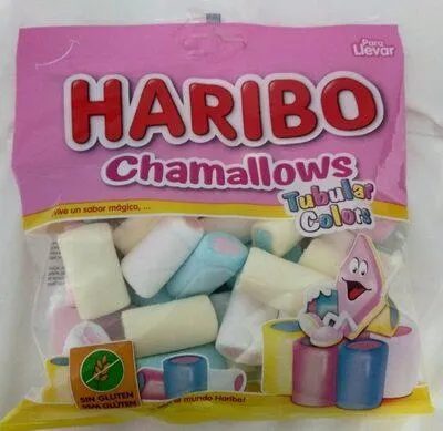 Obrázek produktu pro Haribo Pianki Chamallows Tubular Colors 90 g