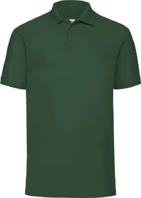Produktbild von Fruit Of The Loom 65/35 Herren Piqué Polo-Shirt, Kurzarm BC388 (3XL) (Flaschengrün)
