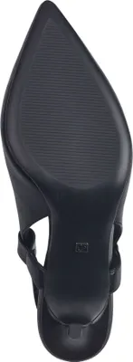 Produktbild von s.Oliver Damen Pumps Slingpumps Slingback spitz Stiletto 5-29600-42, Größe:37 EU, Farbe:Schwarz