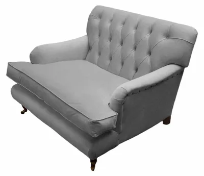 Produktbild von Chesterfield Sofa Couch Polster 1,5 Sitzer Sofas Klassisch Blauer Einsitzer