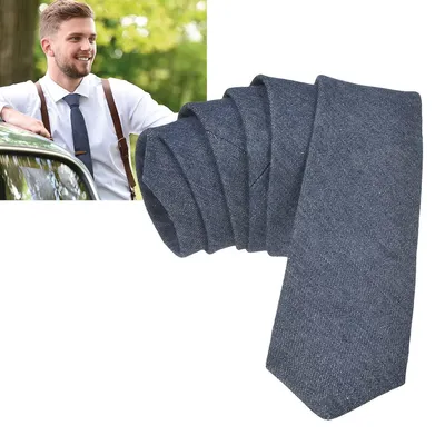 Produktbild von Sir Redman Krawatte 6cm "Denim" blau
