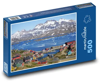 Zdjęcie produktu dla martinpuzzle - Puzzle 500 - Tasiilaq - Grenlandia