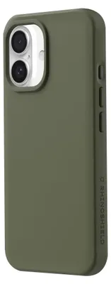 Image de Rhinoshield, coque SolidX pour iPhone 16 Plus, compatible avec la recharge sans fil, vert olive