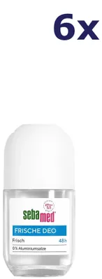 Produktbild von 6x Sebamed Fresh Deodorant Roll-On 50 ml