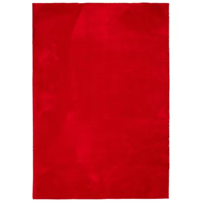 Obrázek produktu pro Koberec HUARTE krátký vlas měkký a pratelný červený 140x200 cm