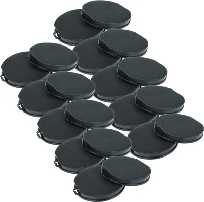 Produktbild von vhbw 20x Aktivkohlefilter Ersatz für IKEA NYTTIGFIL400, 502.224.09, 8718868949844, 50222409, NYTTIG FIL 400, 704.019.47 für Dunstabzugshaube