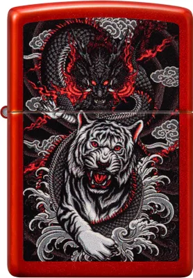 Produktbild von Zippo Feuerzeug Dragon Tiger Design 60006977