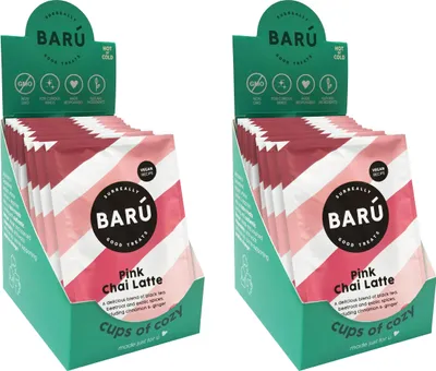Immagine prodotto di Barú Pink Chai Latte - 24 bustine x 20 g