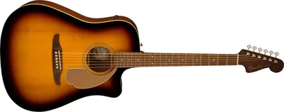Produktbild von Fender Redondo Player Sunburst Dreadnought Elektro-Akustikgitarren