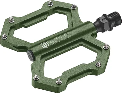 Produktbild von Pedal Union SP-1210 Plattform 9 /16" Alu grün mit Pins
