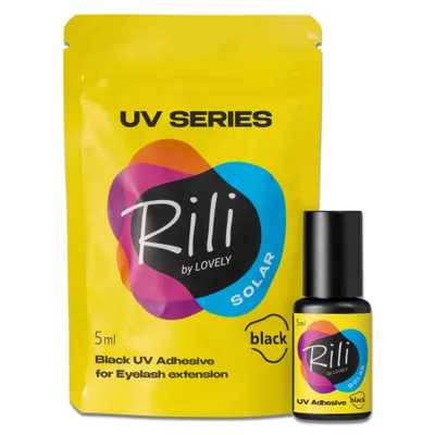 Produktbild von Wimpernkleber UV-Kleber Schwarz Lash Glue Wimpernverlängerung von Lovely