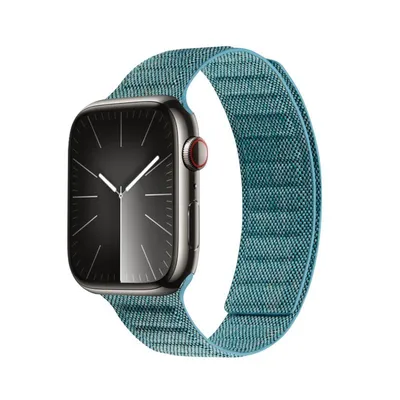 Obrázek produktu pro Crong Melange - Magnetický řemínek pro Apple Watch 38/40/41/42 mm (tyrkysový melanž)