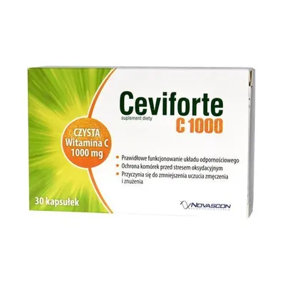 Obrázok produktu pre Doplnok stravy Ceviforte C 1000 - 30 kapsúl