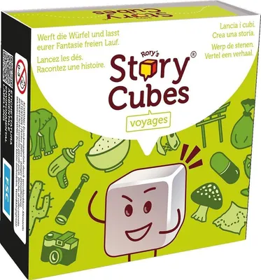 Zdjęcie produktu dla Asmodee Rory's Story Cubes Voyages, Gra planszowa, Rodzina, 6 lat(a), 1 min