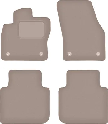 Produktbild von Beige Veloursmatten für: Skoda Kodiaq Crossover (2016-)