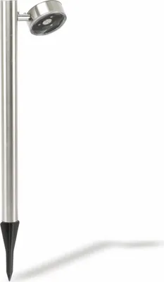 Immagine prodotto di Luce solare da giardino a LED Grundig, luce di scherno, acciaio inox LxHxL 8,6x65x16cm