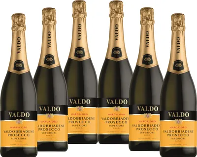 Produktbild von 6er Vorteils-Weinpaket - Marca Oro Valdobbiadene Prosecco Superiore DOCG - Valdo