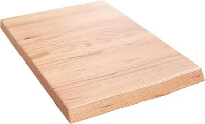 Produktbild von vidaXL Wandregal Hellbraun 40x60x(2-4) cm Massivholz Eiche Behandelt