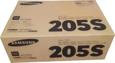 Produktbild von Samsung MLT-D205S Toner Schwarz, 2000 Seiten, Schwarz, 1 Stück(e)