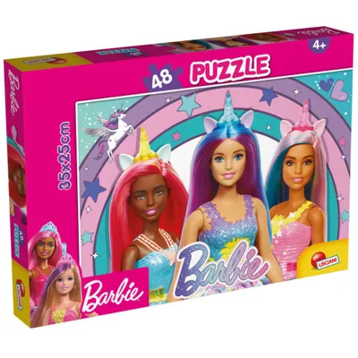 Immagine prodotto di Lisciani Barbie puzzle M-plus48 Unicorn 99436