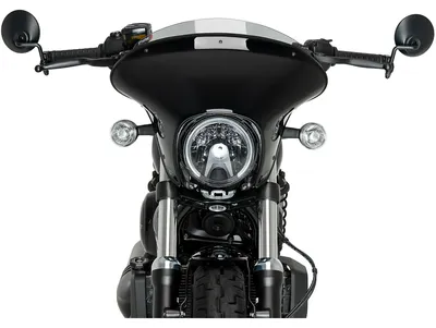 Image de PUIG 21913H Batwing SML Sport adapté pour HARLEY DAVIDSON NIGHTSTER 975 SPECIAL Teinté