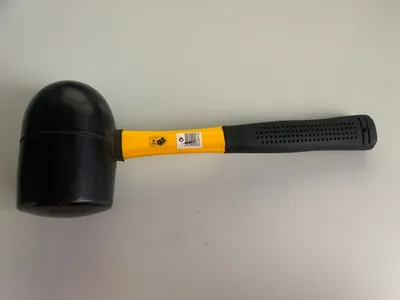 Produktbild von Gummihammer Kunststoffhammer Hammer 1000 gr. mit Metallstiell