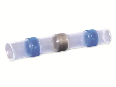 Immagine prodotto di Quadrios 22C463 Connettore di testa con tubo termorestringente 1,5 mm² 2,5 mm² completamente isolato Blu 1 set (22C463)