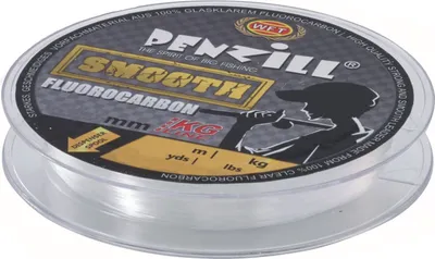 Produktbild von WFT Penzill Smooth Fluorocarbon 100m - Vorfachschnur, Durchmesser/Tragkraft:0.25mm / 5.3kg Tragkraft