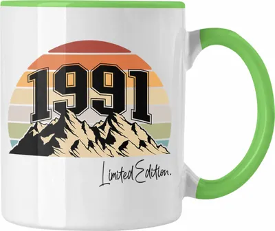 Produktbild von Trendation -  30. Geburtstag Tasse Frau Mann Geschenk 30er 30 Mutter Vater Männer Frauen Lustig Geschenke Geschenkidee (Grün)