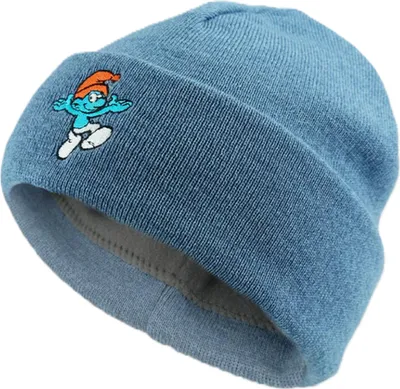 Produktbild von BAVARIAN CAPS Kids Mütze Schlümpfe hellblau