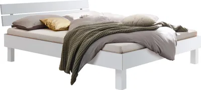 Produktbild von HASENA Trento Bett Prato 20 Kopfteil Ello weiß deckend 120x200