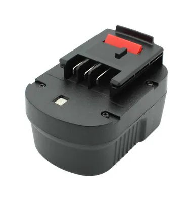 Zdjęcie produktu dla Akumulator narzędziowy NiMH 12 V 2,0 Ah zastępuje Black & Decker Firestorm FSB12
2 styki