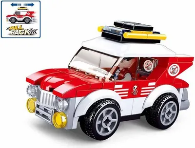 Produktbild von Sluban Rallye Pullback Auto M38-B1083