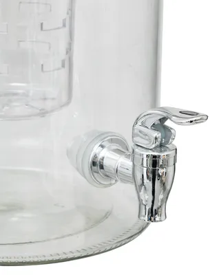 Produktbild von Secret de Gourmet Getrankespender mit Infusor - 6,0 Liter - Glas - Limonadenspender - Wasserspender