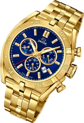 Produktbild von Jaguar Herren Chronograph Edelstahl Sport Uhr gold Executive UJ853/3