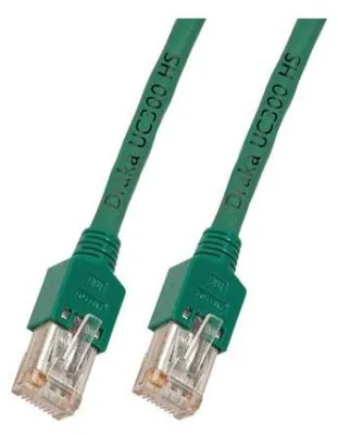 Produktbild von EFB RJ45 Patchkabel SF/UTP, Cat.5e, TM11, UC300, 2m, grün