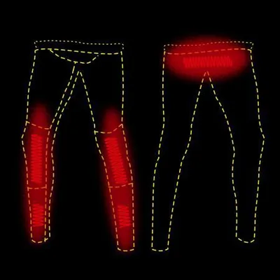 Produktbild von Unterhose Feuerland Herren, beheizbar (Oliv) Größe 4XL