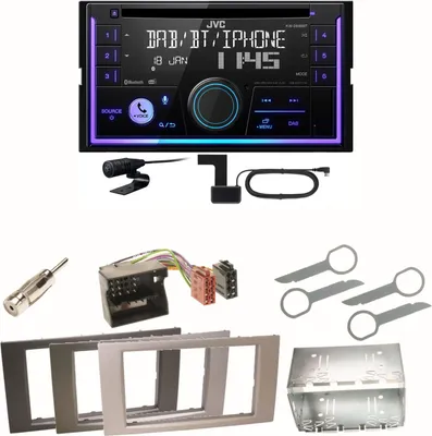 Produktbild von JVC KW-DB95BT Bluetooth DAB CD USB Einbauset für Ford Focus C-Max Fiesta Transit