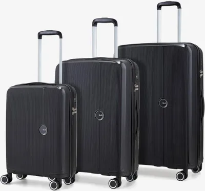 Produktbild von ROCK Hudson Reisekoffer-Set - Schwarz