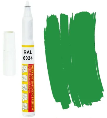 Produktbild von Kanten FIX RAL 6024 Verkehrsgrün Retuschierstift – Fenster, Türen, Möbel, PVC