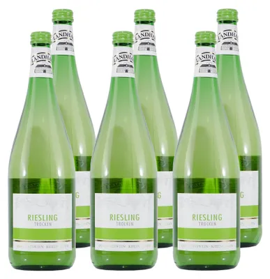 Produktbild von Landhaus Riesling -trocken- (6 x 1,0L)