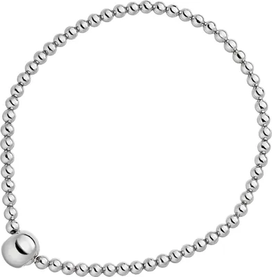 Produktbild von JOBO Armband 925 Sterling Silber Silberarmband endlos elastisch