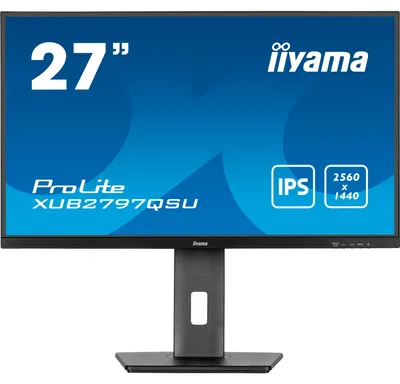 Zdjęcie produktu dla iiyama XUB2797QSU-B2 iiyama ProLite XUB2797QSU-B2 Monitor 68,5 cm (27,0 Zoll) schwarz