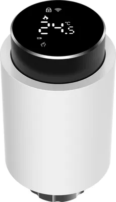 Obrázek produktu pro Inteligentní termostatické ventily radiátorů s LED displejem, programovatelný termostatický regulátor topení pro domácí podporu, mobilní aplikace/hlasové ovládání