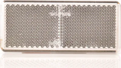 Produktbild von Reflektor weiß 96 x 42 mm mit Klebeband