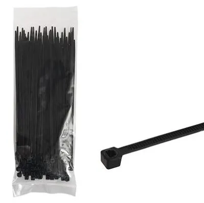 Produktbild von Kabelbinder 9x760 mm schwarz 100 Stück Set