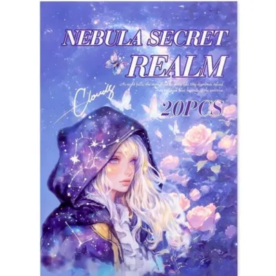 Productafbeelding van Fantasy Magische Scrapbook Stickers – 20 vellen met 240 voorgesneden stickers – PET transparant & papier – Heksen, maan, kristallen bollen – DIY decoratie