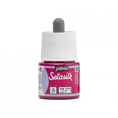 Immagine prodotto di Pebeo Setasilk, 45 ml, 08 Lampone