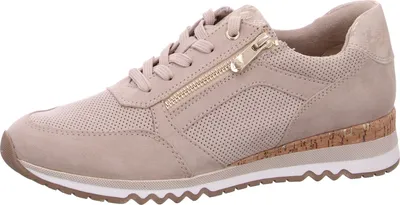 Produktbild von MARCO TOZZI Damen Schnürschuh Korkoptik Sneaker Reißverschluss 2-23781-41, Größe:42 EU, Farbe:Beige